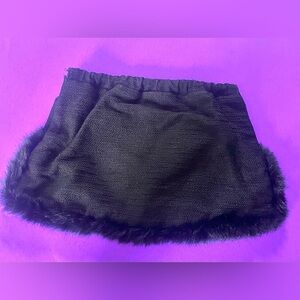 Moschino  Faux Fur Clutch Bag